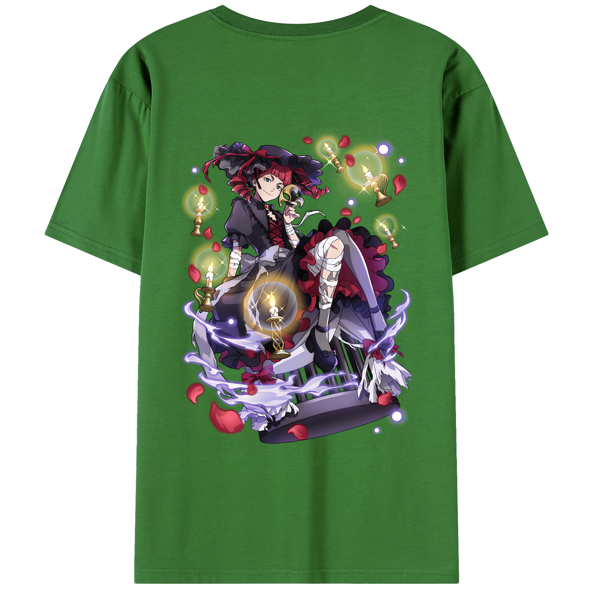 （画像用） 文豪ストレイドッグス Bungo Stray Dogs レディース半袖Tシャツ(バックプリント)